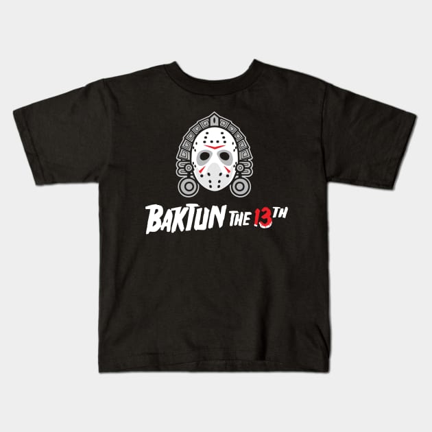 Baktun the 13th Kids T-Shirt by eightballart